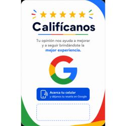 CARNET NFC CALIFICANOS EN GOOGLE